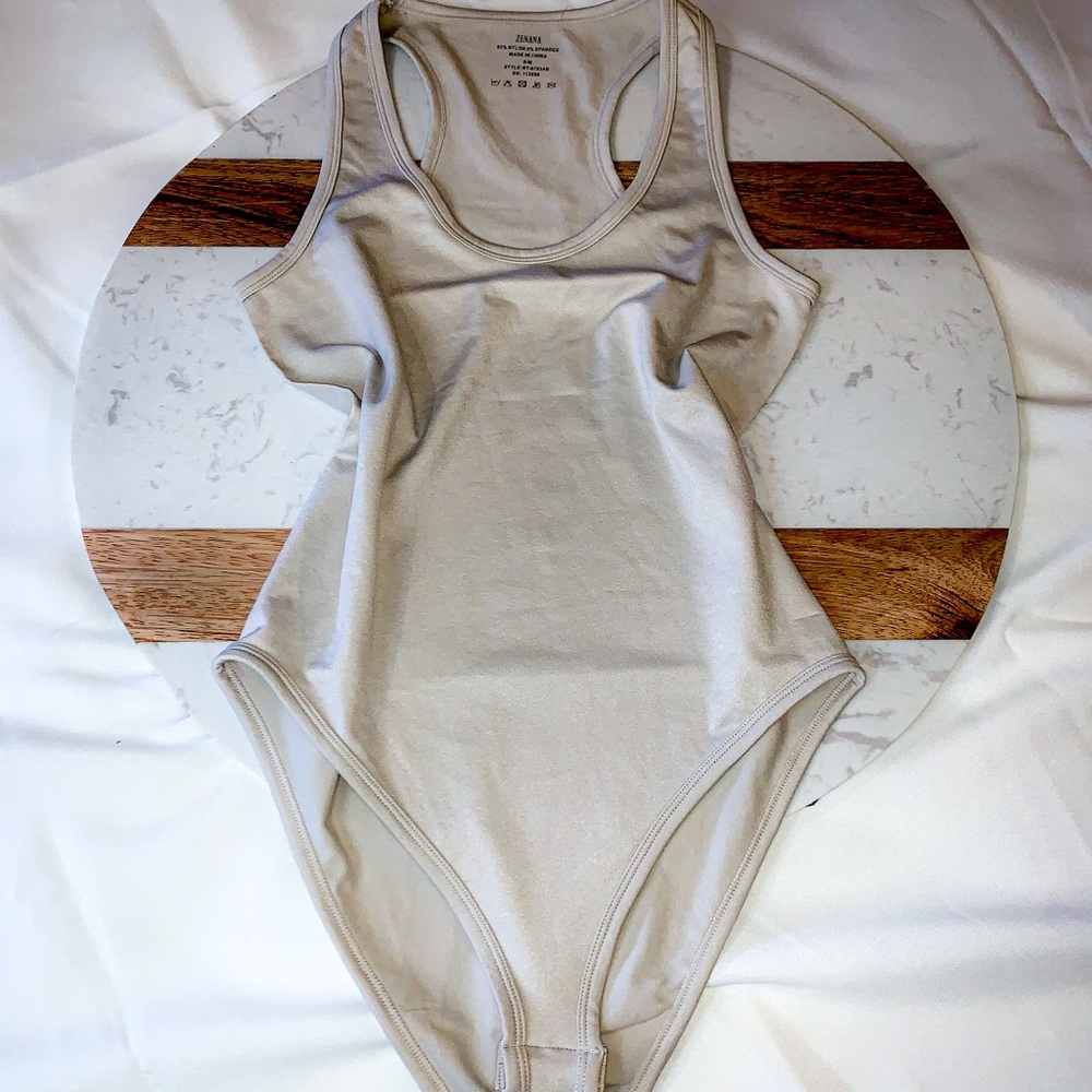 Set of 2 Nude Bodysuits